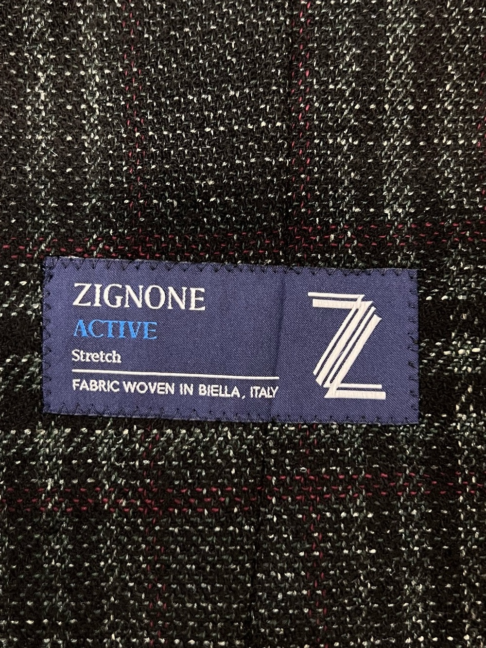 Paul Betenly Layton Sport Coat Men's Charcoal Jade Green Windowpane Blazer 42R - Picture 3 of 15